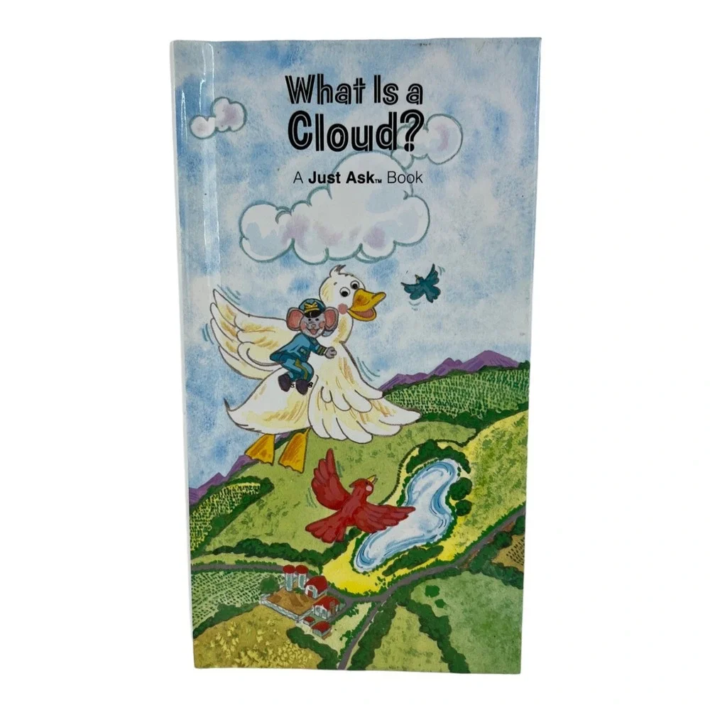 A Just Ask Book Set Rain Wave Mountain Cloud‎ Thunder Lightning Hardcover